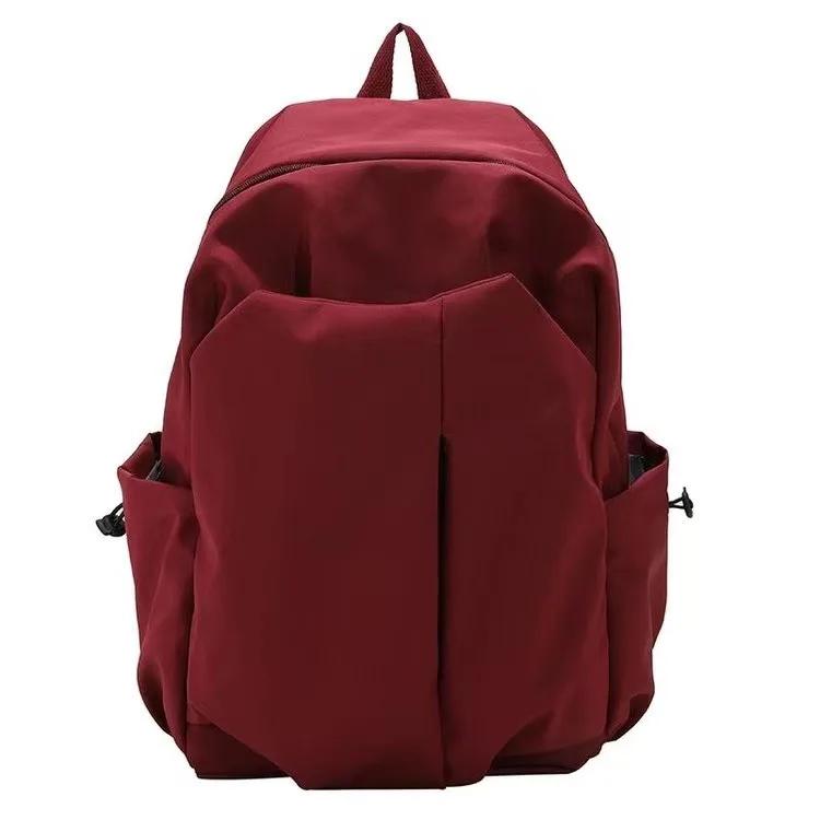 Simple Trendy School Bag Large Capacity Student Korean Style Solid Color Travel Backpack for Men and Women 30x45x18cm
Simple Trendy School Bag Large Capacity Student Korean Style Solid Color Travel Backpack for Men and Women 30x45x18cm