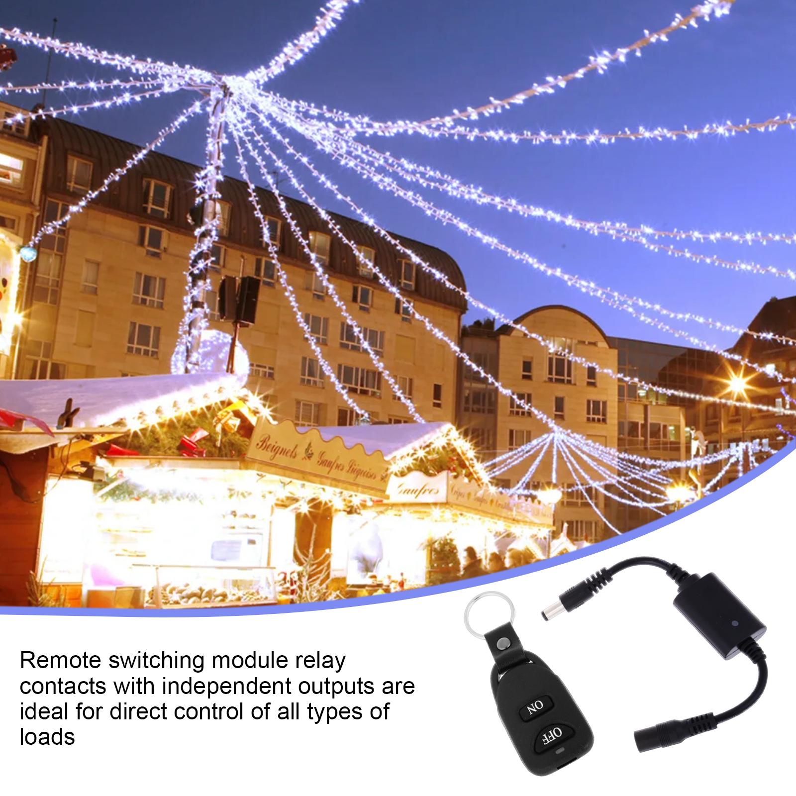 433Mhz DC5.5x2.1 Wireless Remote Control Switches with Power Indicator Light for 3.7V~12V LED Light Fan
433Mhz DC5.5x2.1 Wireless Remote Control Switches with Power Indicator Light for 3.7V~12V LED Light Fan