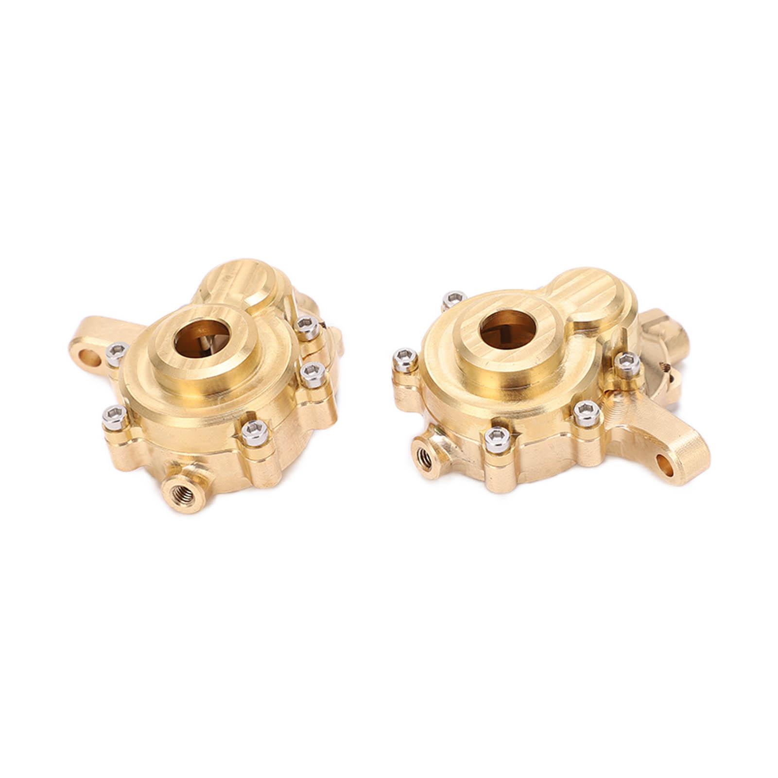 Steering Knuckle Heavy Weight Brass Steering Knuckle Portal Cover for Redcat 1/10 RC Car
Steering Knuckle Heavy Weight Brass Steering Knuckle Portal Cover for Redcat 1/10 RC Car