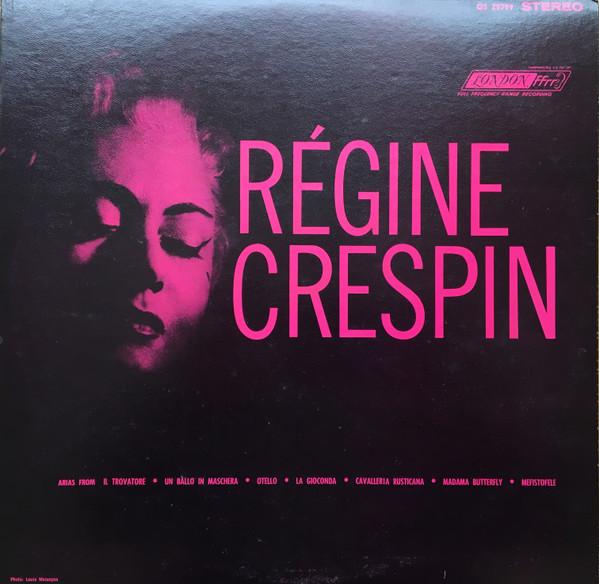 LP Record RÉGINE CRESPIN - Italian Operatic Arias OS25799 London Records 1963 US Classical Used
LP Record RÉGINE CRESPIN - Italian Operatic Arias OS25799 London Records 1963 US Classical Used