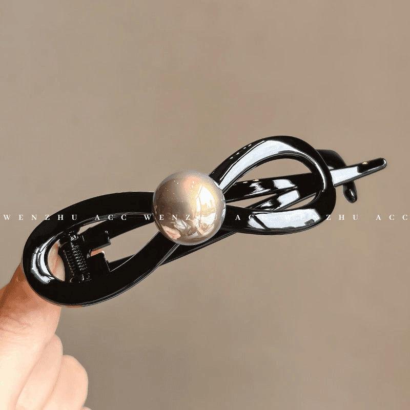 Bow Pearl Twist Hair Claw Elegant Women Back Head Shark Hair Clip Stylish Daily Hair Accessories
Bow Pearl Twist Hair Claw Elegant Women Back Head Shark Hair Clip Stylish Daily Hair Accessories