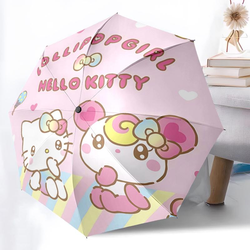 1pc Hello Kitty Lollipop Automatic Opening Folding Umbrella with 8-Rib Iron Frame - Perfect for Fans, Travel, Daily Use, and Festive Gifts!H007
1pc Hello Kitty Lollipop Automatic Opening Folding Umbrella with 8-Rib Iron Frame - Perfect for Fans, Travel, Daily Use, and Festive Gifts!H007
