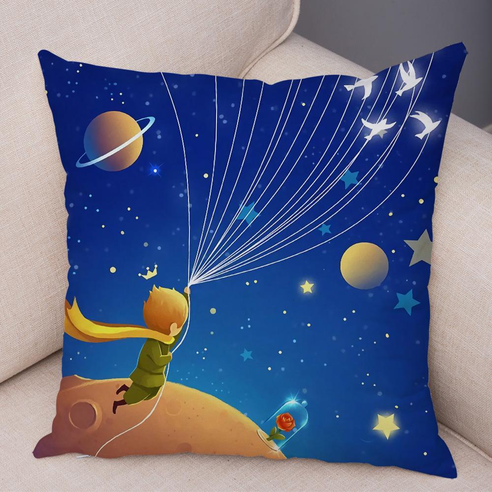 Little Prince Cushion Cover Decor France Anime Cartoon Print Pillow Case for Sofa Home Children Room Soft Plush Throw Pillowcase 40x40cm16x16Inch
Little Prince Cushion Cover Decor France Anime Cartoon Print Pillow Case for Sofa Home Children Room Soft Plush Throw Pillowcase 40x40cm16x16Inch
