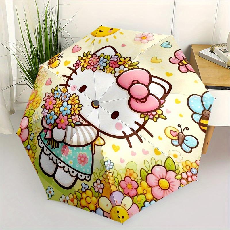 1pc Hello Kitty Spring Flowers Bouquet Umbrella with Plastic Handle,Suitable for All Seasons Home Travel Outdoor UmbrellaSanlio424
1pc Hello Kitty Spring Flowers Bouquet Umbrella with Plastic Handle,Suitable for All Seasons Home Travel Outdoor UmbrellaSanlio424