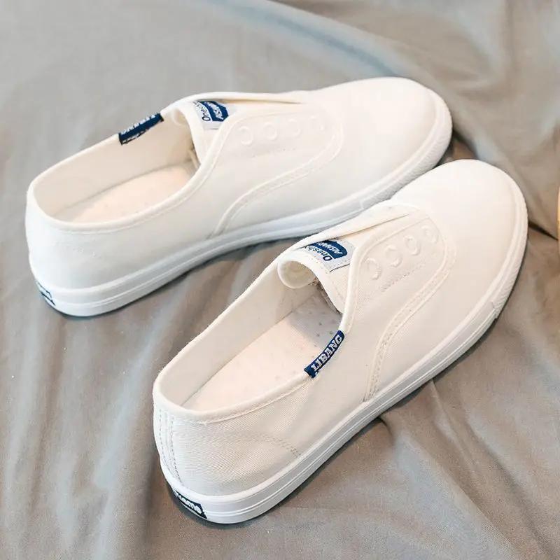 Fashion Women Canvas White Shoes Chaussures Flats Sneakers Youth Girls New All Match Breathable Slip on Loafers 40 белый
Fashion Women Canvas White Shoes Chaussures Flats Sneakers Youth Girls New All Match Breathable Slip on Loafers 40 белый