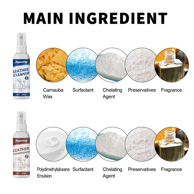 Leather Cleaning & Care Set - Complete Maintenance For Sofas & Leather Goods, Professional Care Agent 1pcs
Leather Cleaning & Care Set - Complete Maintenance For Sofas & Leather Goods, Professional Care Agent 1pcs