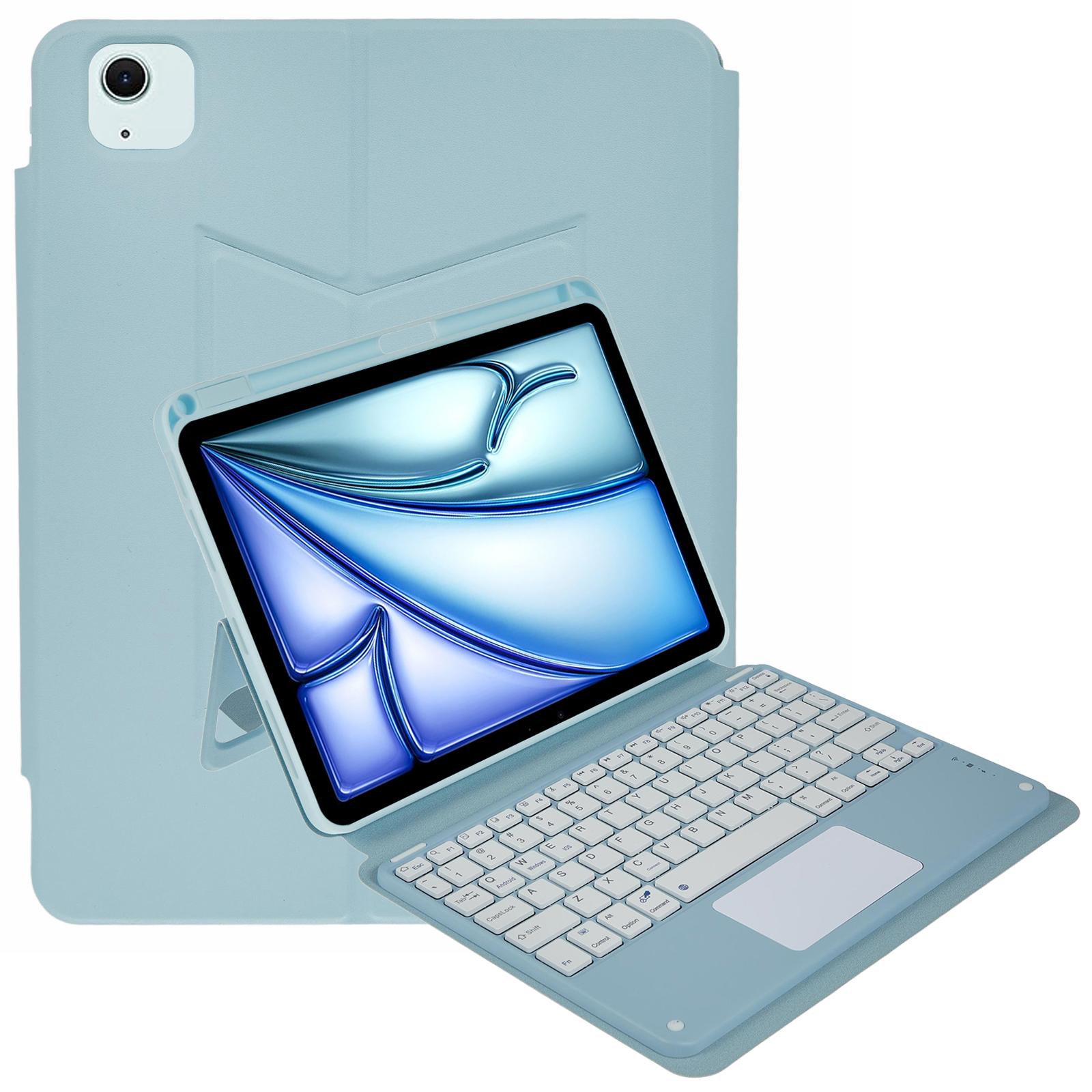FT-5011 Touchpad Keyboard for iPad Air 11 (2025)/(2024)/Air (2022)/(2020)/Pro 11 (2022)/(2021)/(2020)/(2018) Leather Case Sky Blue
FT-5011 Touchpad Keyboard for iPad Air 11 (2025)/(2024)/Air (2022)/(2020)/Pro 11 (2022)/(2021)/(2020)/(2018) Leather Case Sky Blue