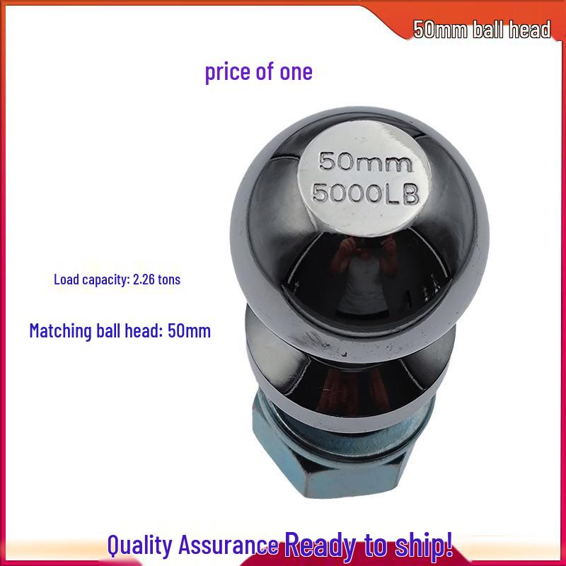 Emark Certified Trailer Connector Ball Cover, 800KG Capacity, Fits 50mm Ball Head for Car Modification
Emark Certified Trailer Connector Ball Cover, 800KG Capacity, Fits 50mm Ball Head for Car Modification