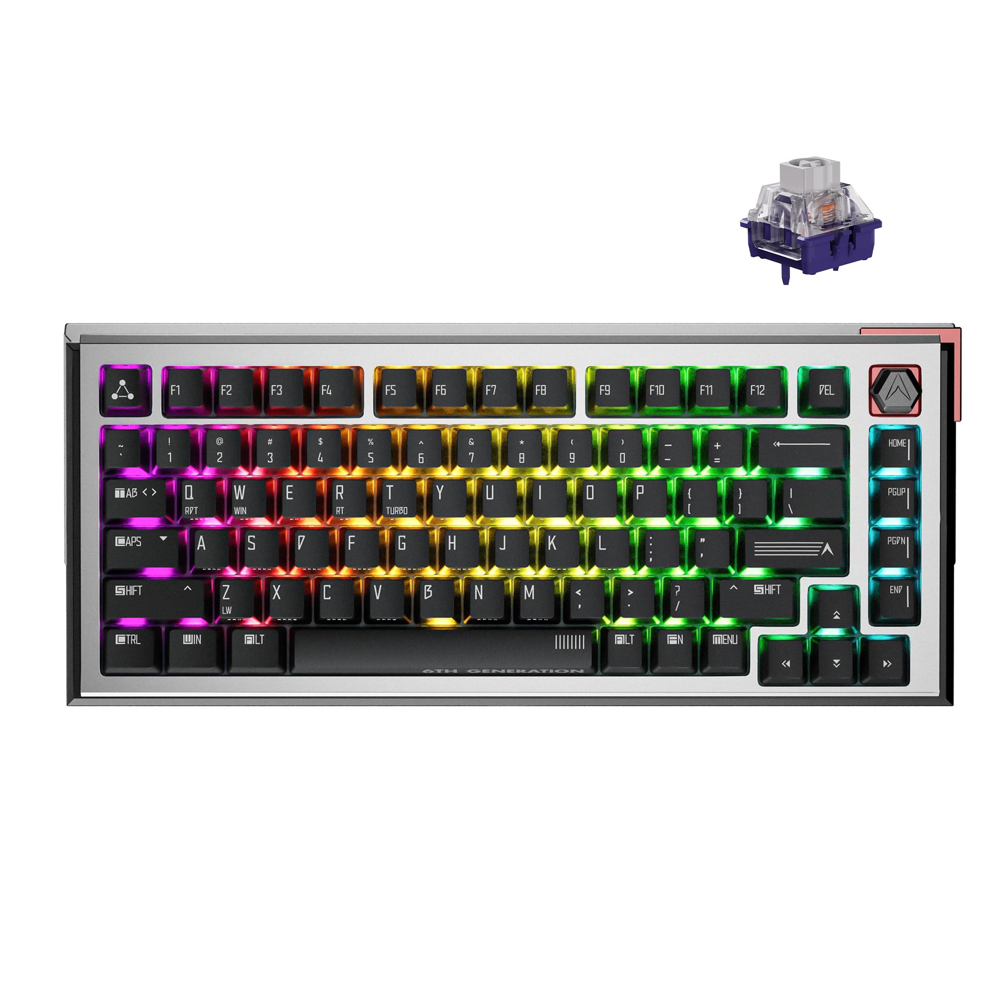 DrunkDeer A75 Ultra Rapid Trigger eSports Gaming Keyboard with Magnetic Switches Adjustable Actuation RT Plus RT Match 8K Black Qian Switch Keyboard,
DrunkDeer A75 Ultra Rapid Trigger eSports Gaming Keyboard with Magnetic Switches Adjustable Actuation RT Plus RT Match 8K Black Qian Switch Keyboard,
