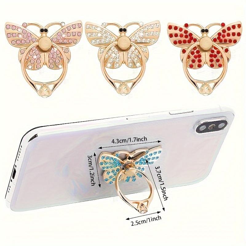 Glitter Butterfly Cell Phone Ring Holder Stands Butterfly Phone Ring Holders with Knob Loop 360° Rotation Kickstands белый
Glitter Butterfly Cell Phone Ring Holder Stands Butterfly Phone Ring Holders with Knob Loop 360° Rotation Kickstands белый