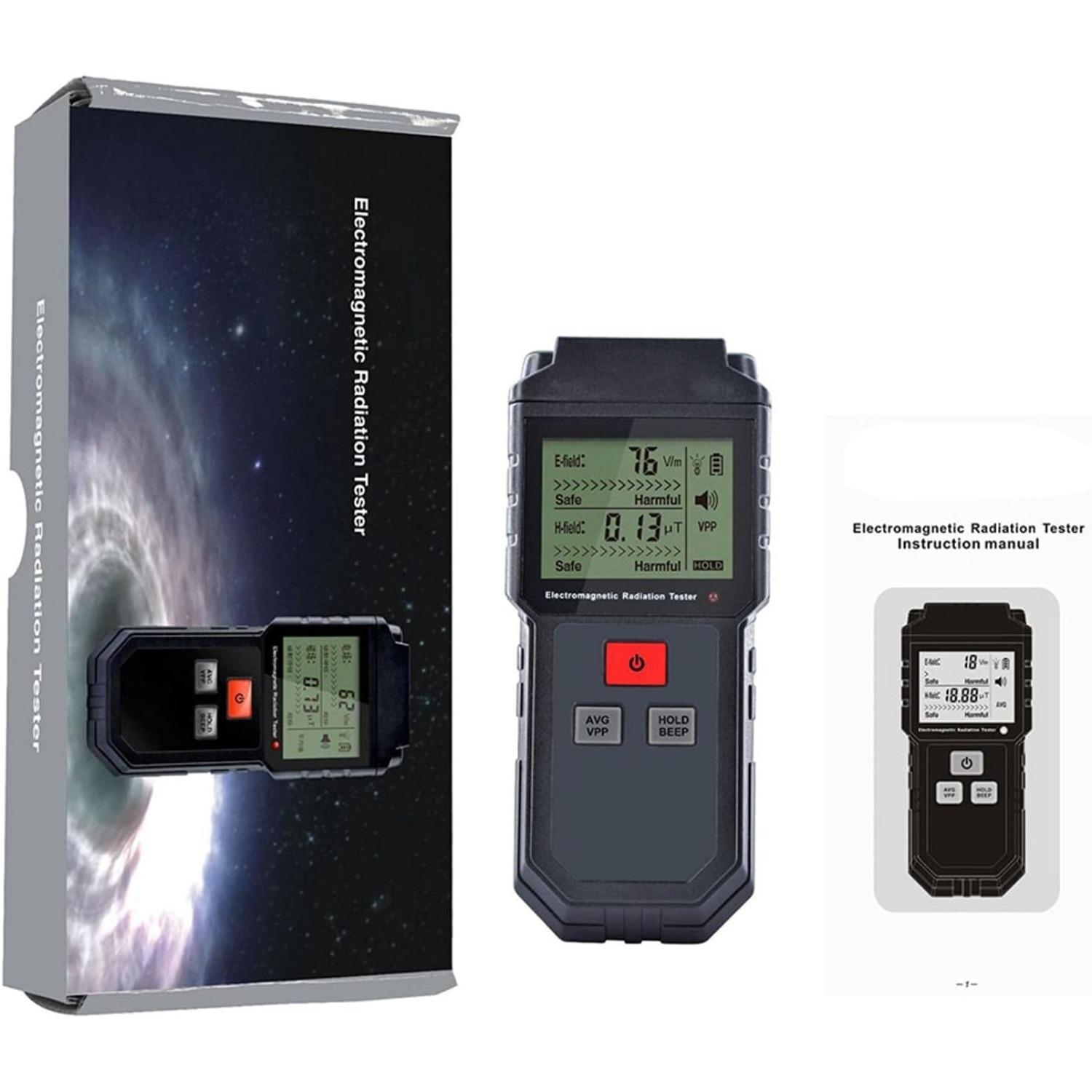 Измеритель ЭМП, интеллектуальный цифровой детектор электромагнитного излучения, портативный ЖК-детектор, считыватель ЭМП, тестер электромагнитного излучения 13.5*6*2.7cm чёрный
Измеритель ЭМП, интеллектуальный цифровой детектор электромагнитного излучения, портативный ЖК-детектор, считыватель ЭМП, тестер электромагнитного излучения 13.5*6*2.7cm чёрный