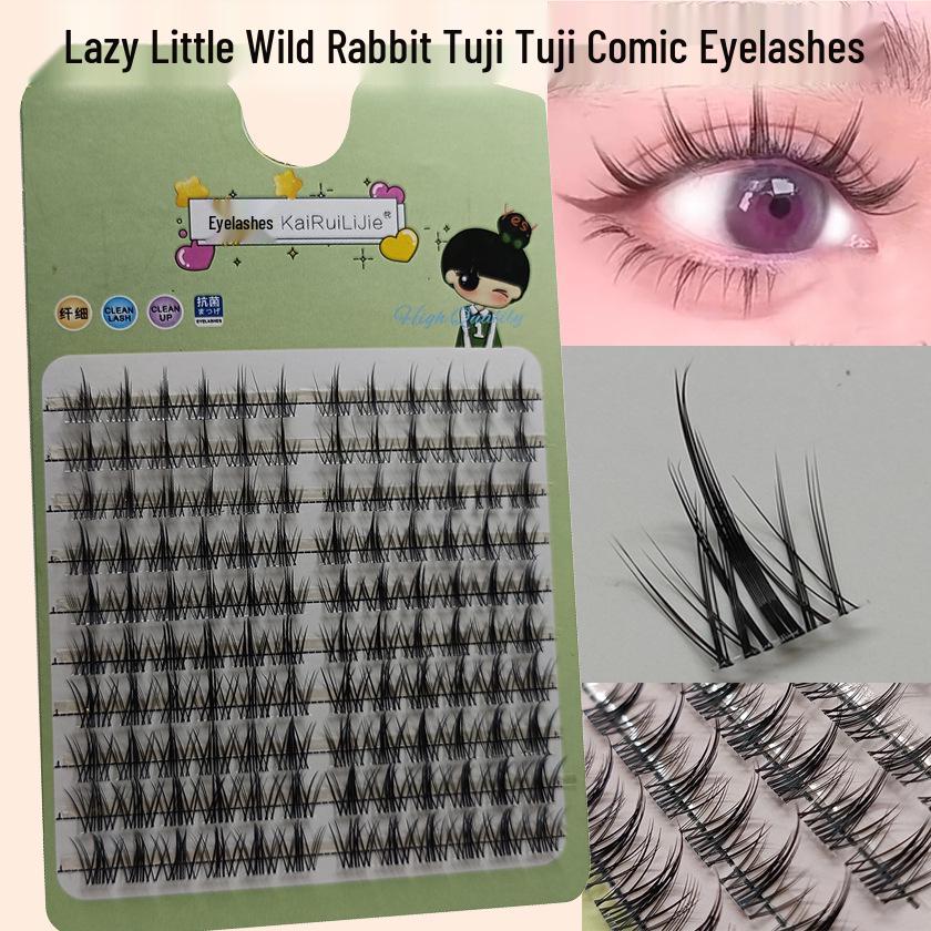 Tu Jiji Transparent Band False Eyelashes - Natural Curl Segmented Design for Enlarge Eyes and Moe Look
Tu Jiji Transparent Band False Eyelashes - Natural Curl Segmented Design for Enlarge Eyes and Moe Look