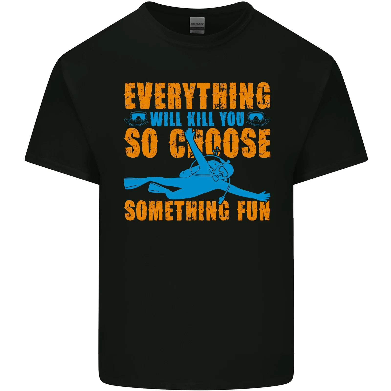 Everything Will Kill You Scuba Diving Funny Diver Kids T-Shirt Childrens S
Everything Will Kill You Scuba Diving Funny Diver Kids T-Shirt Childrens S