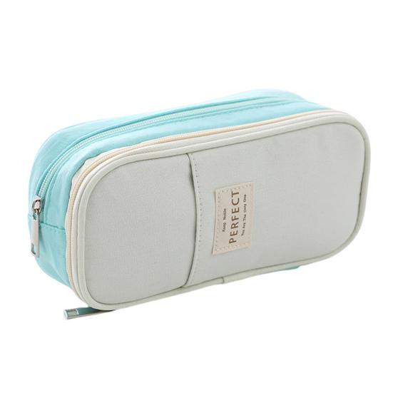 Пенал большой емкости, цветной, с застежкой-молнией, сумка для ручек, держатель для ластиков для офиса и дома светло-зеленый
Пенал большой емкости, цветной, с застежкой-молнией, сумка для ручек, держатель для ластиков для офиса и дома светло-зеленый