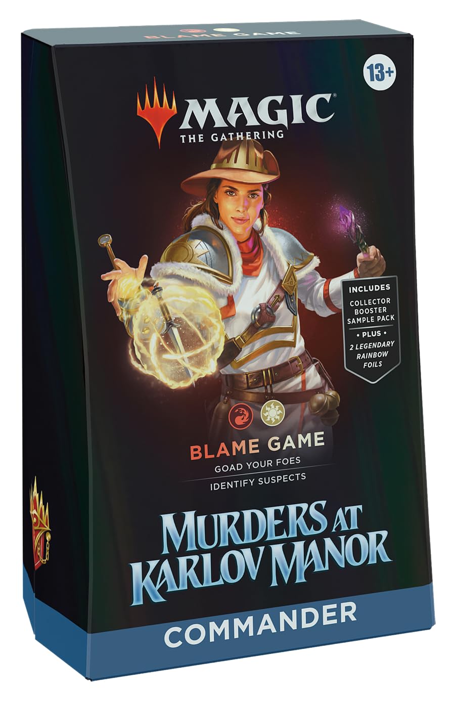 The Gathering Karloff Manor Murder Case Commander Deck английская версия MTG Коллекционная карта Wizards of the Coast MKM D30270000 Magic: ``Ответственность
The Gathering Karloff Manor Murder Case Commander Deck английская версия MTG Коллекционная карта Wizards of the Coast MKM D30270000 Magic: ``Ответственность