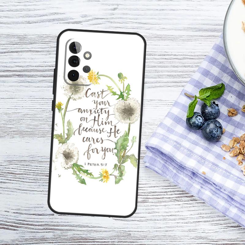 Jesus God Bible Quotes Case For Samsung Galaxy A53 A33 A13 A12 A32 A52 A14 A34 A54 A15 A25 A35 A55 A51 A71 Cover Samsung A52S 5G
Jesus God Bible Quotes Case For Samsung Galaxy A53 A33 A13 A12 A32 A52 A14 A34 A54 A15 A25 A35 A55 A51 A71 Cover Samsung A52S 5G