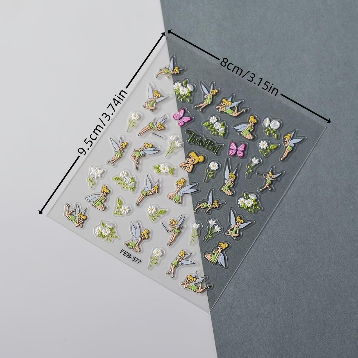Nail Art Stickers, Flower Fairy Glitter Decals Premium Flatback Manicure Stickers, Colorful Butterfly Fairy Nail Decals
Nail Art Stickers, Flower Fairy Glitter Decals Premium Flatback Manicure Stickers, Colorful Butterfly Fairy Nail Decals