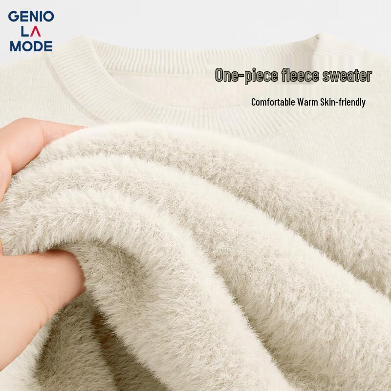 GENIOLAMODE Мужской вязаный свитер с круглым вырезом и флисовой подкладкой L
GENIOLAMODE Мужской вязаный свитер с круглым вырезом и флисовой подкладкой L