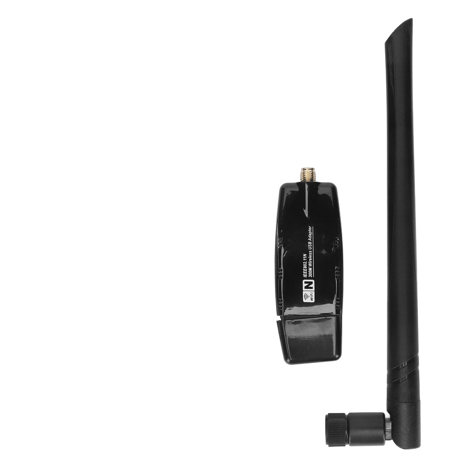 Wireless Network Card 300Mbps High Speed Small Size Portable WiFi Adapter Card with Antenna
Wireless Network Card 300Mbps High Speed Small Size Portable WiFi Adapter Card with Antenna