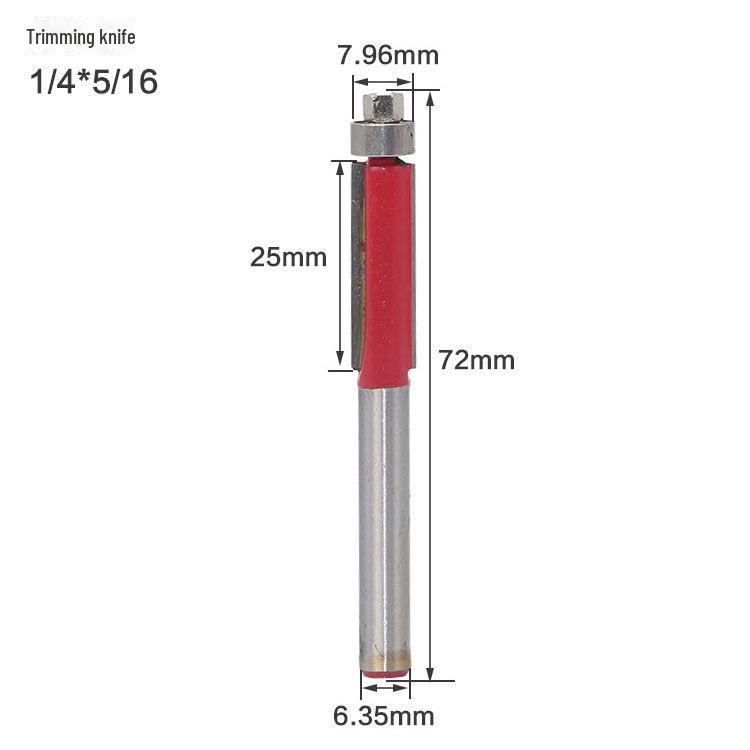 Промышленный подшипниковый двухлезвийный нож для деревообрабатывающих и гравировальных станков 1/4*5/16
Промышленный подшипниковый двухлезвийный нож для деревообрабатывающих и гравировальных станков 1/4*5/16