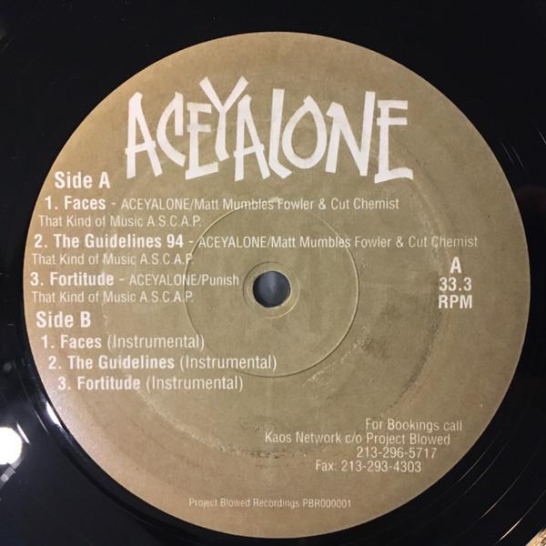 12-дюймовая пластинка ACEYALONE - Faces / Guidelines 94 / Fortitude PBR000001 Project Blowed US Рэп и хип-хоп/R&B Б/У
12-дюймовая пластинка ACEYALONE - Faces / Guidelines 94 / Fortitude PBR000001 Project Blowed US Рэп и хип-хоп/R&B Б/У