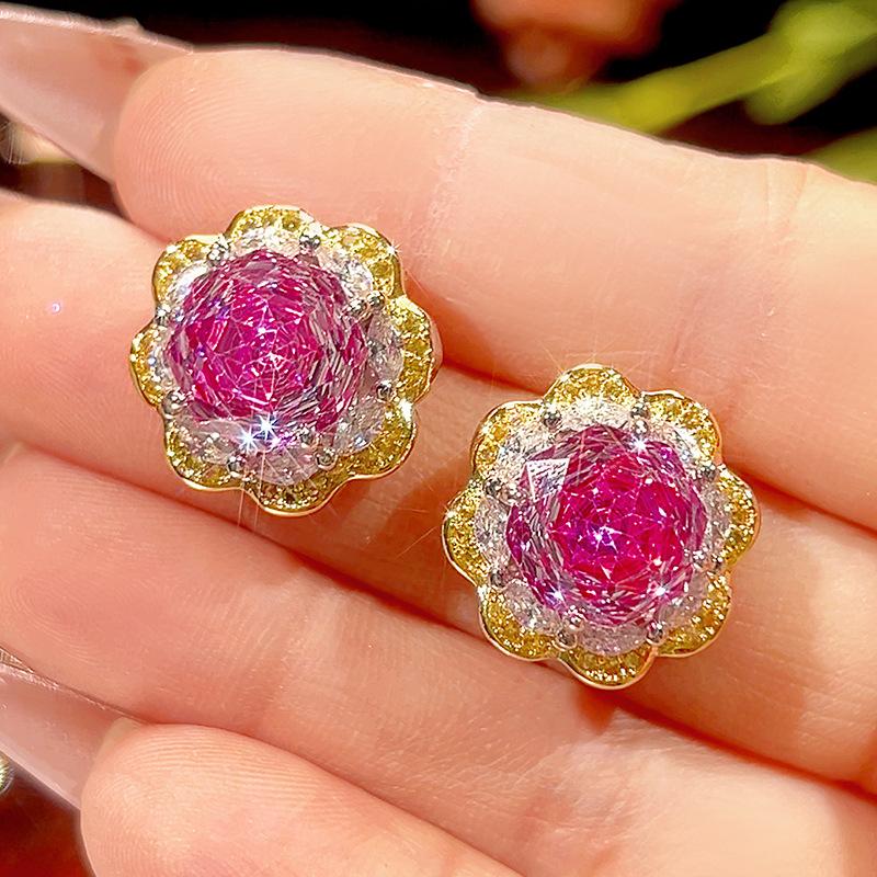 New Huabi Jewelry Copper Bottom Gold Plated Rose Cut Rose Red Light Luxury Seiko Set Female Main Stone 16-10m
New Huabi Jewelry Copper Bottom Gold Plated Rose Cut Rose Red Light Luxury Seiko Set Female Main Stone 16-10m