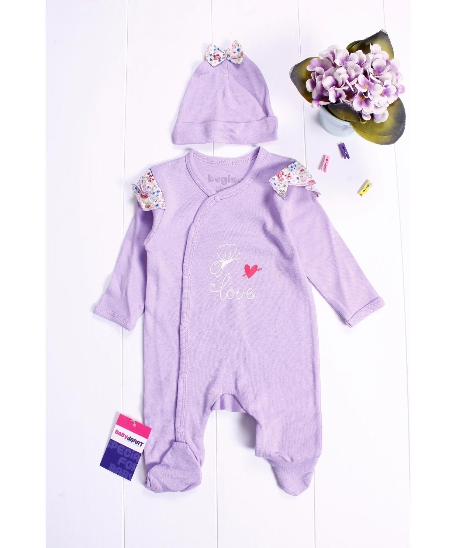 Детальная шапка на плечах с узором бабочки для девочки
Детальная шапка на плечах с узором бабочки для девочки