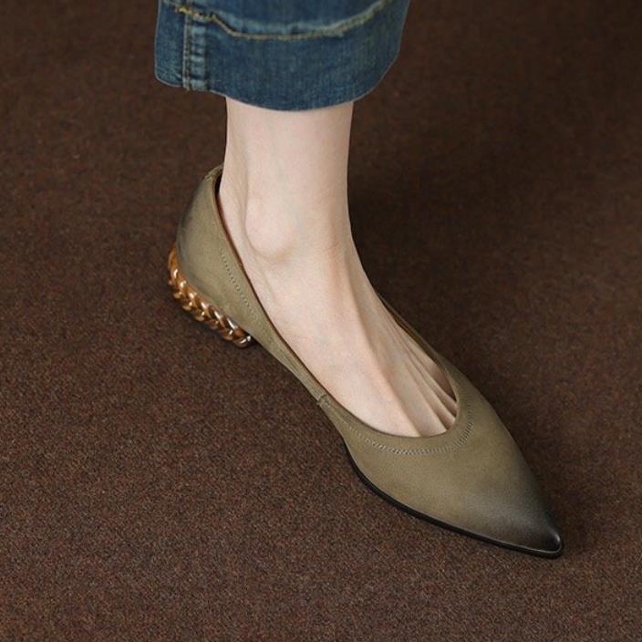 Сексуальне модне блискуче жіноче взуття зі шкіряним гострим носком Жіночі туфлі на високих підборах Робоче жіноче взуття Комфортні туфлі на підборах для жінок 38 зелений
Сексуальне модне блискуче жіноче взуття зі шкіряним гострим носком Жіночі туфлі на високих підборах Робоче жіноче взуття Комфортні туфлі на підборах для жінок 38 зелений