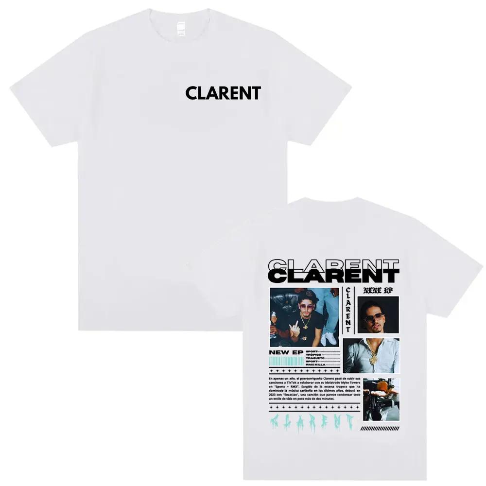 Rapper CLARENT Album Tour Graphic T-shirts Men Vintage Hip Hop T Shirt Unisex Casual Short Sleeve O-Neck T-shirt 3XL
Rapper CLARENT Album Tour Graphic T-shirts Men Vintage Hip Hop T Shirt Unisex Casual Short Sleeve O-Neck T-shirt 3XL