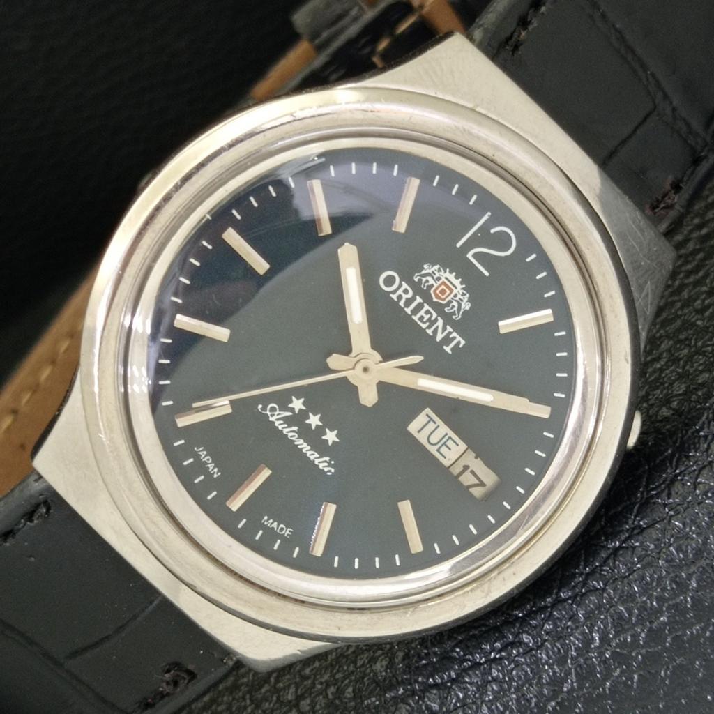 AUTOMATIC VINTAGE ORIENT 46961 JAPAN MENS BLUE COLOR DIAL WATCH a500349-2 R151b-a500349
AUTOMATIC VINTAGE ORIENT 46961 JAPAN MENS BLUE COLOR DIAL WATCH a500349-2 R151b-a500349