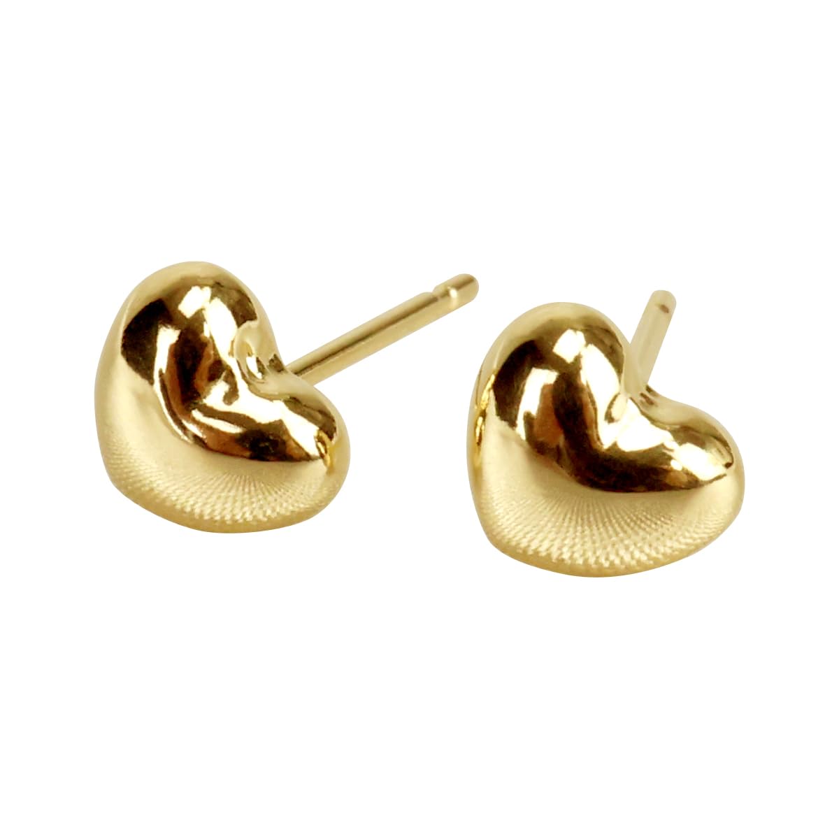 K18 Yellow Gold Heart Earrings 4mm 1 Pair for Both Ears Made in Japan Nickel Free yokomountain Locking (Double Back)
K18 Yellow Gold Heart Earrings 4mm 1 Pair for Both Ears Made in Japan Nickel Free yokomountain Locking (Double Back)
