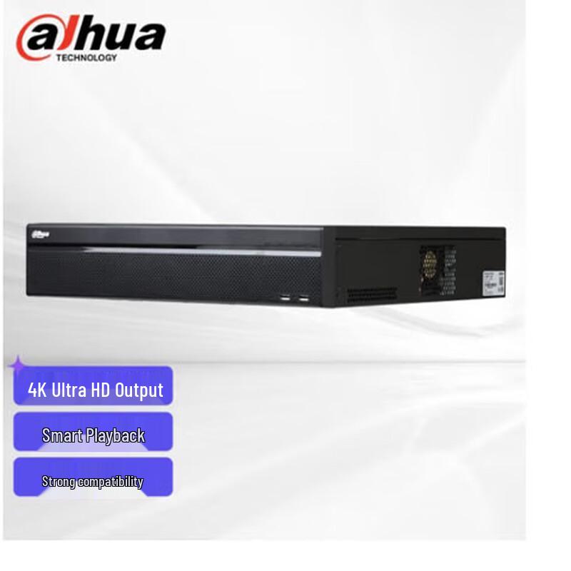 Dahua 64-Channel 4K Network Video Recorder CN plug (adapter included)
Dahua 64-Channel 4K Network Video Recorder CN plug (adapter included)