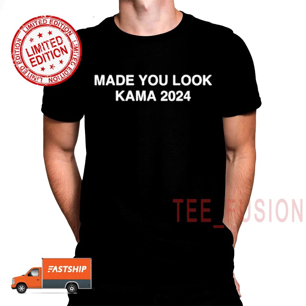 Made You Look Kamala 2024 TTshirt S-5XL L
Made You Look Kamala 2024 TTshirt S-5XL L