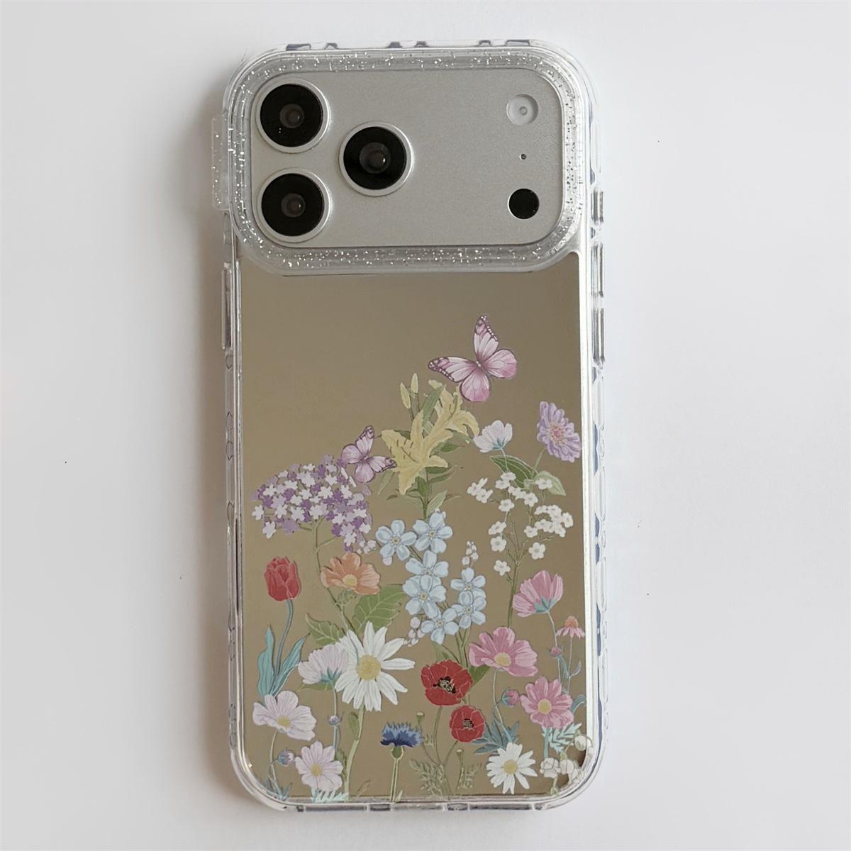 Small Flower Mirror iPhone 14/13 Case, Anti-Fall, Compatible with Apple 17/16/15 PROMAX iPhone 14 Pro Max
Small Flower Mirror iPhone 14/13 Case, Anti-Fall, Compatible with Apple 17/16/15 PROMAX iPhone 14 Pro Max