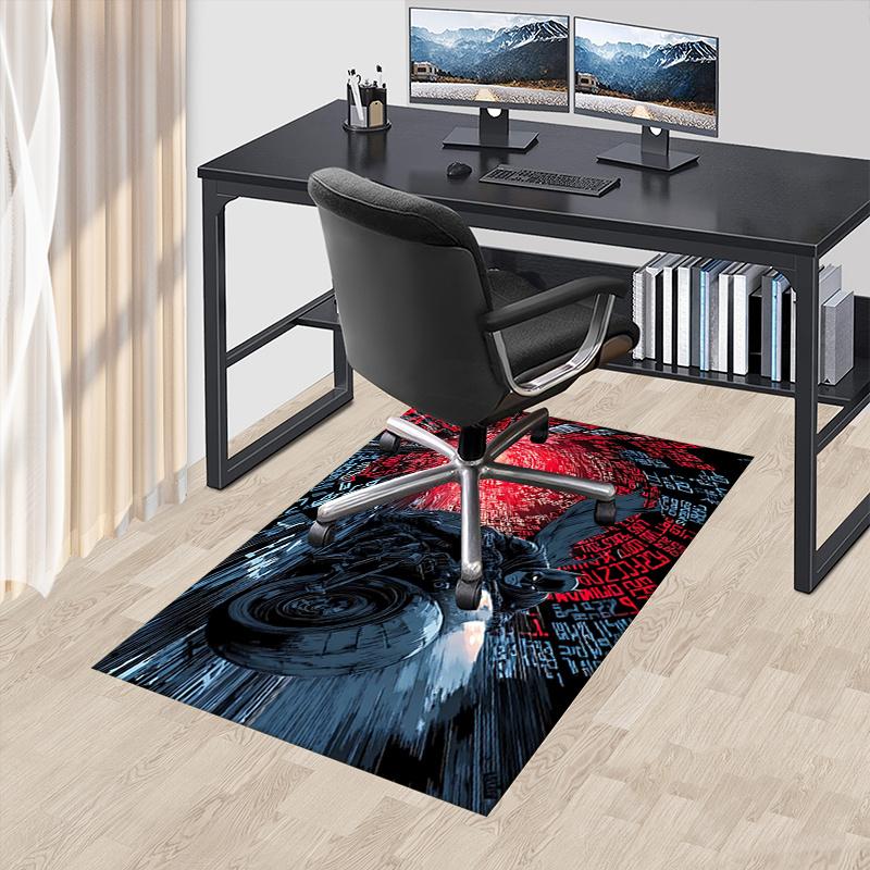 Batman,Bike Office Carpet Chair Mats, Home Decor Dormitory Floor Protector With Anti-Skid Backing, Large Area Coverage, Christmas Decoration 60cm by 90cm
Batman,Bike Office Carpet Chair Mats, Home Decor Dormitory Floor Protector With Anti-Skid Backing, Large Area Coverage, Christmas Decoration 60cm by 90cm