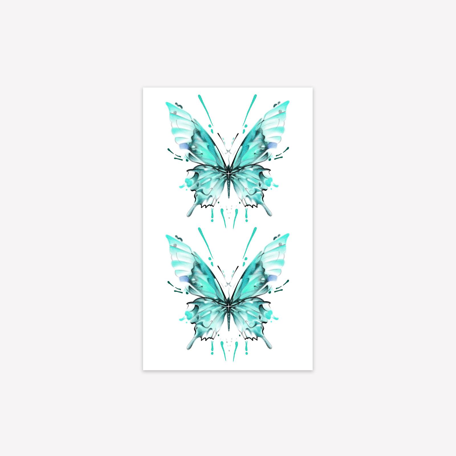 Glitter Green Butterfly Tattoo Sticker Small Fresh And Advanced Sense Personality Simple Tattoo Sticker 9*15
Glitter Green Butterfly Tattoo Sticker Small Fresh And Advanced Sense Personality Simple Tattoo Sticker 9*15