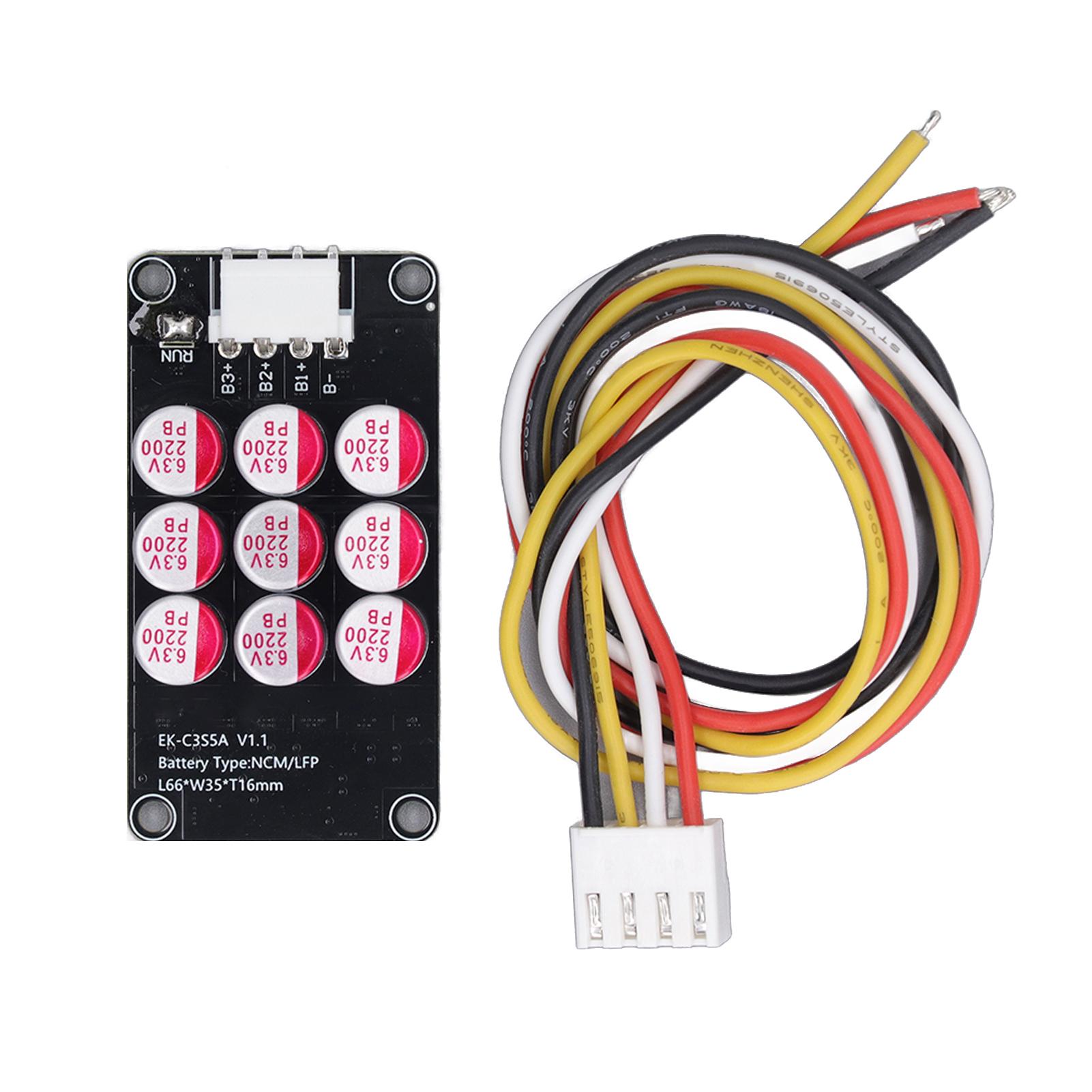 Battery Active Equalizer 3S 5A Balance Board Energy Transfer Balancer Module for Lifepo4 Lipo LTO
Battery Active Equalizer 3S 5A Balance Board Energy Transfer Balancer Module for Lifepo4 Lipo LTO