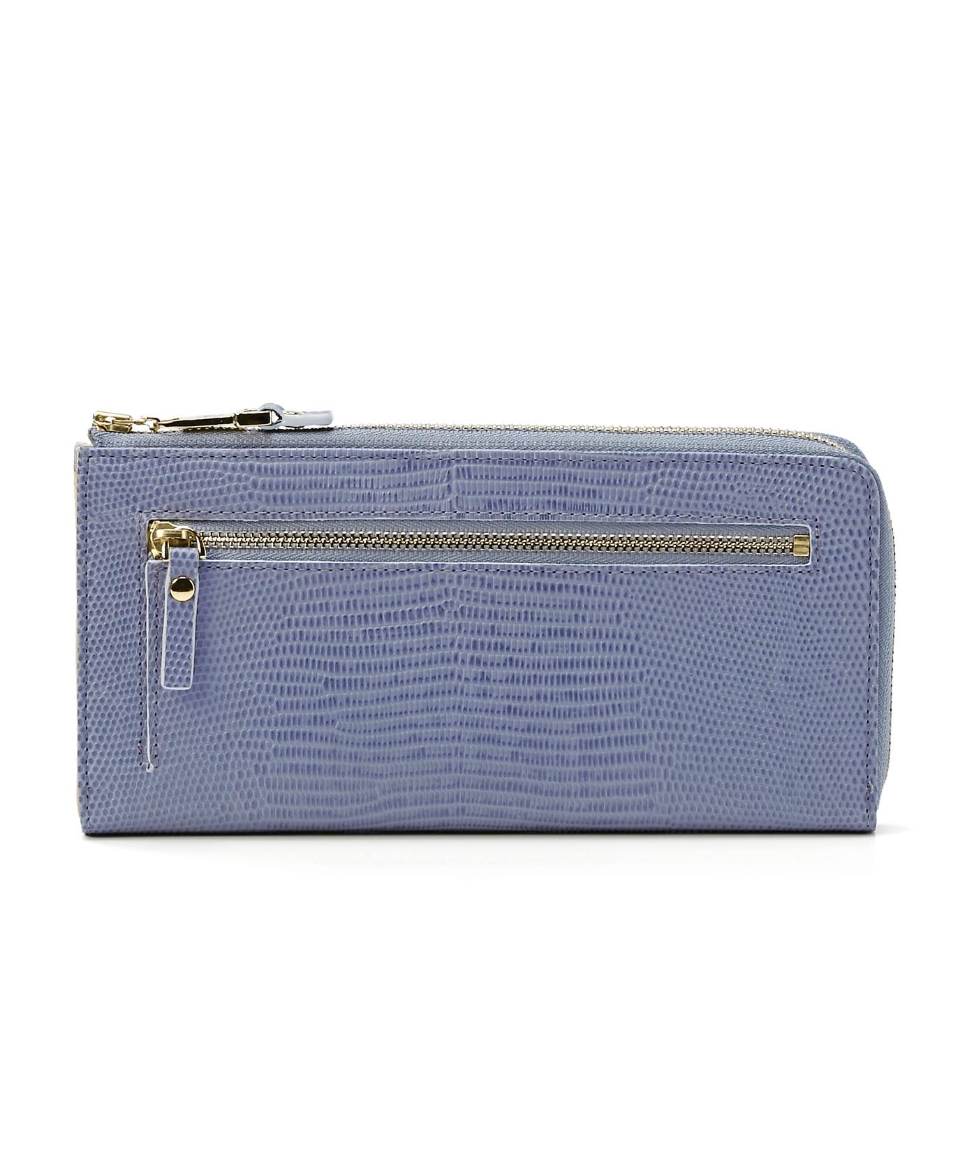 Topkapi Italian Leather Lizard Embossed Long Wallet with Large Zipper and Blue Gray Gusset, LUCIA,
Topkapi Italian Leather Lizard Embossed Long Wallet with Large Zipper and Blue Gray Gusset, LUCIA,
