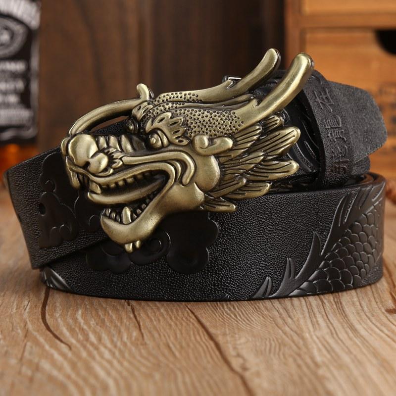 3.8CM Dragon Belt Men Designer Belts High Quality Male Genuine Leather Strap Luxury Wide Fashion Cowskin Gold Belt for Jeans 125cm
3.8CM Dragon Belt Men Designer Belts High Quality Male Genuine Leather Strap Luxury Wide Fashion Cowskin Gold Belt for Jeans 125cm
