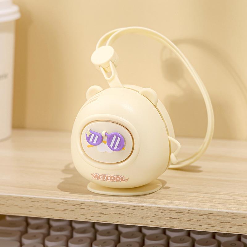 Portable Mini Leafless Neck Fan - USB Rechargeable for Students & Kids 80x55x68mm жовтий
Portable Mini Leafless Neck Fan - USB Rechargeable for Students & Kids 80x55x68mm жовтий
