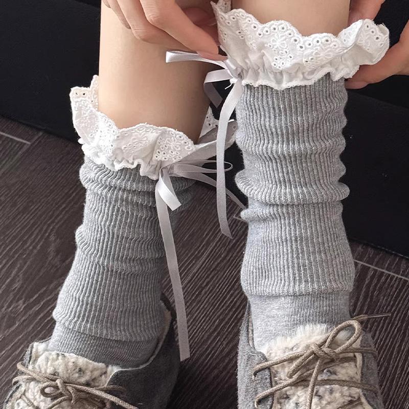 1/5pairs Harajuku Lolita Lace Bow Ruffle Socks Cotton Thin Breathable Socks for Women Sweet Girls Kawaii Cute Middle Tube Sock One Size
1/5pairs Harajuku Lolita Lace Bow Ruffle Socks Cotton Thin Breathable Socks for Women Sweet Girls Kawaii Cute Middle Tube Sock One Size