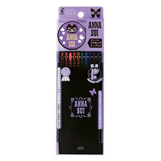 PILOT ANNA SUI x Hi-Tec-C Coleto Collaboration Design Refill Case 10 Color Set with Original Masking Tape LHKRFC4A10CBL чёрный
PILOT ANNA SUI x Hi-Tec-C Coleto Collaboration Design Refill Case 10 Color Set with Original Masking Tape LHKRFC4A10CBL чёрный