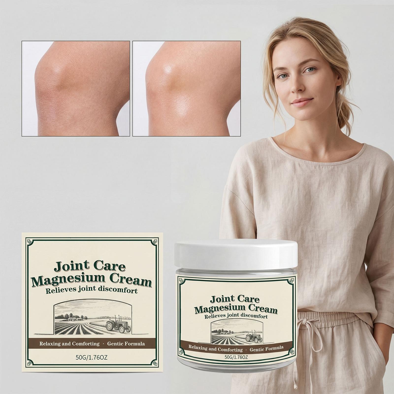 Joint Care Magnesium Cream 50G Relieves Joint Discomfort Relaxing and Comforting Gentle Formula for Muscle and Joint Support one size белый
Joint Care Magnesium Cream 50G Relieves Joint Discomfort Relaxing and Comforting Gentle Formula for Muscle and Joint Support one size белый