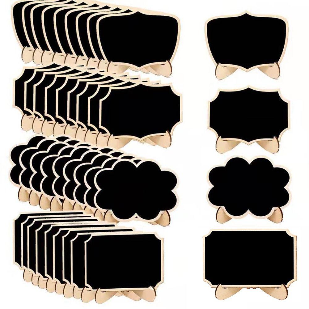 10pcs Wooden Message Blackboards Creative Small Chalk Board Wedding Place Cards Restaurant Style 3
10pcs Wooden Message Blackboards Creative Small Chalk Board Wedding Place Cards Restaurant Style 3