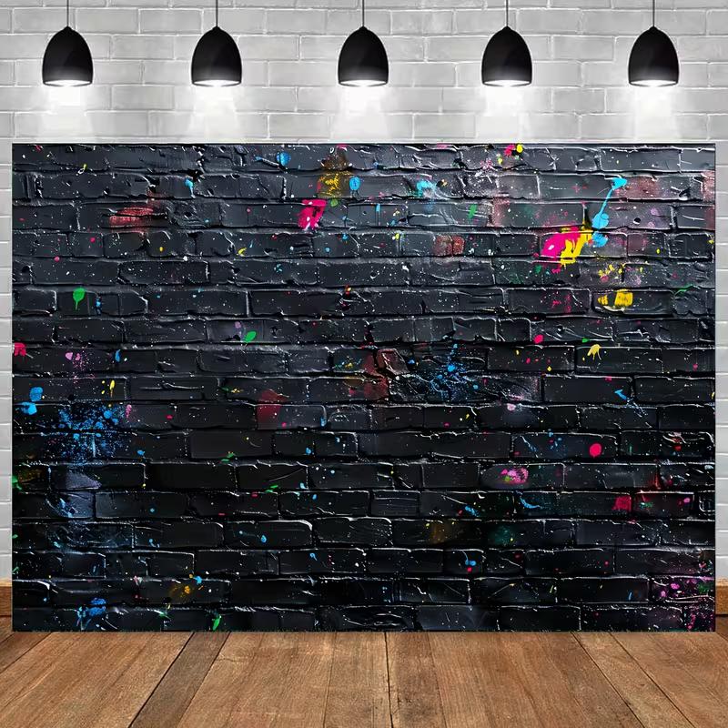 2D Urban Street Style Black Brick Wall Photo Booth Background 47.2x31.5inch/120*80cm
2D Urban Street Style Black Brick Wall Photo Booth Background 47.2x31.5inch/120*80cm