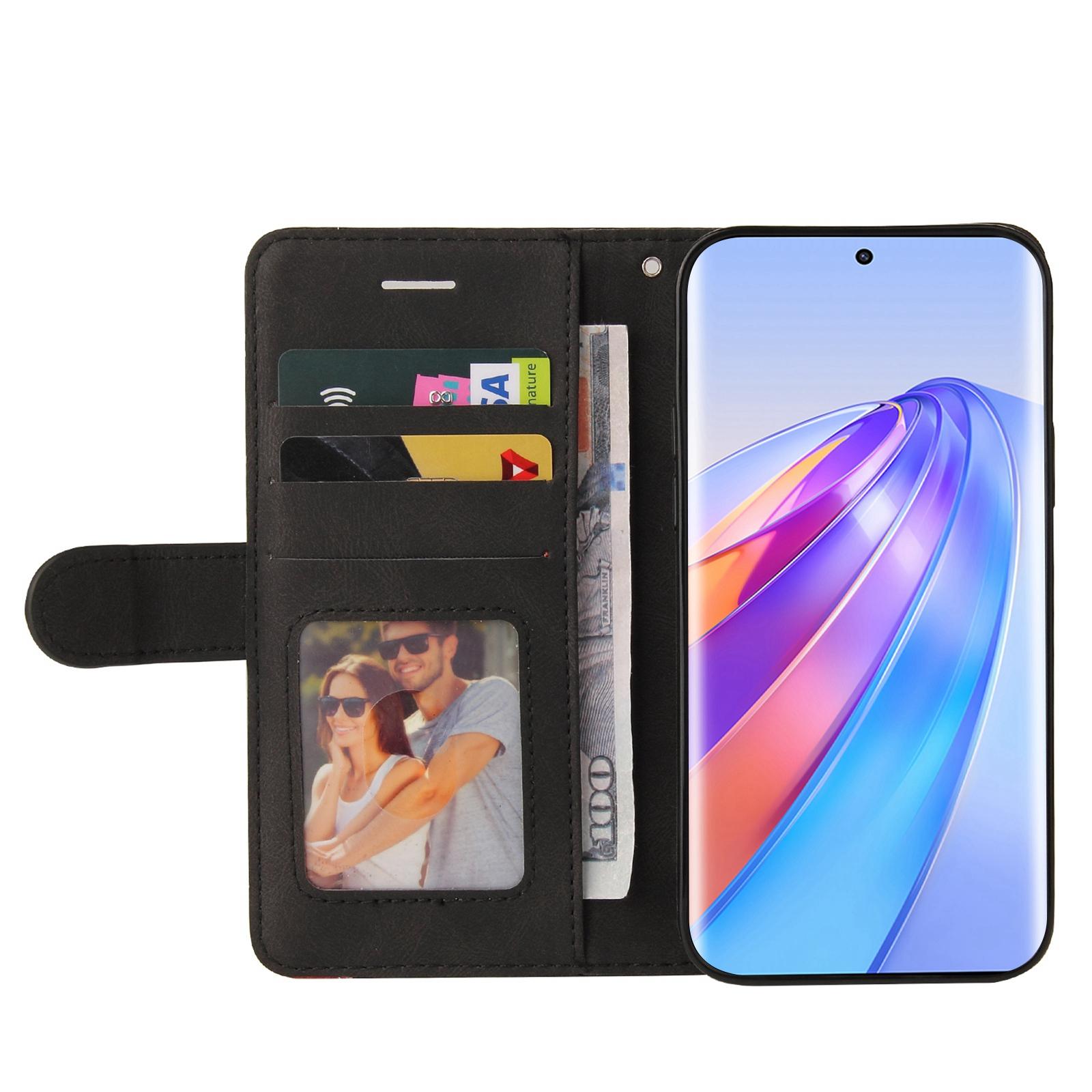 For Honor X40 5G/X9a 5G/Magic5 Lite 5G Leather Case Wallet Stand Color Splicing Phone Cover Black
For Honor X40 5G/X9a 5G/Magic5 Lite 5G Leather Case Wallet Stand Color Splicing Phone Cover Black