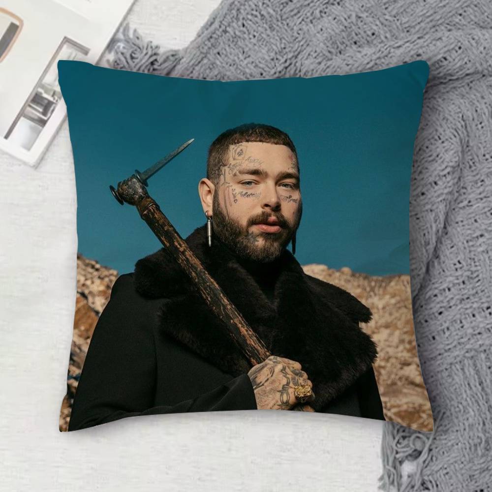 PPost Malone Doublesided Printed Square Decorative Cushion Cover for Sofa Living Room Home Decor 30x30 cm
PPost Malone Doublesided Printed Square Decorative Cushion Cover for Sofa Living Room Home Decor 30x30 cm