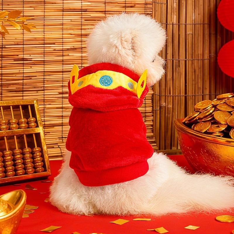 Pet Spring and Autumn Small Dog Puppy Dog Cat Warm and Comfortable Love Tiger Oil New Year s Clothing xs - bust 30cm, length 20cm approx. 1.0-1.5kg
Pet Spring and Autumn Small Dog Puppy Dog Cat Warm and Comfortable Love Tiger Oil New Year s Clothing xs - bust 30cm, length 20cm approx. 1.0-1.5kg