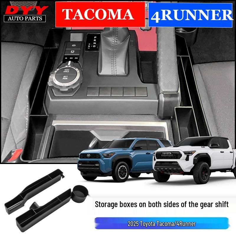 Side Storage Compartments & Cup Holders for 2025 Toyota Tacoma/4Runner Gearshift Standard
Side Storage Compartments & Cup Holders for 2025 Toyota Tacoma/4Runner Gearshift Standard