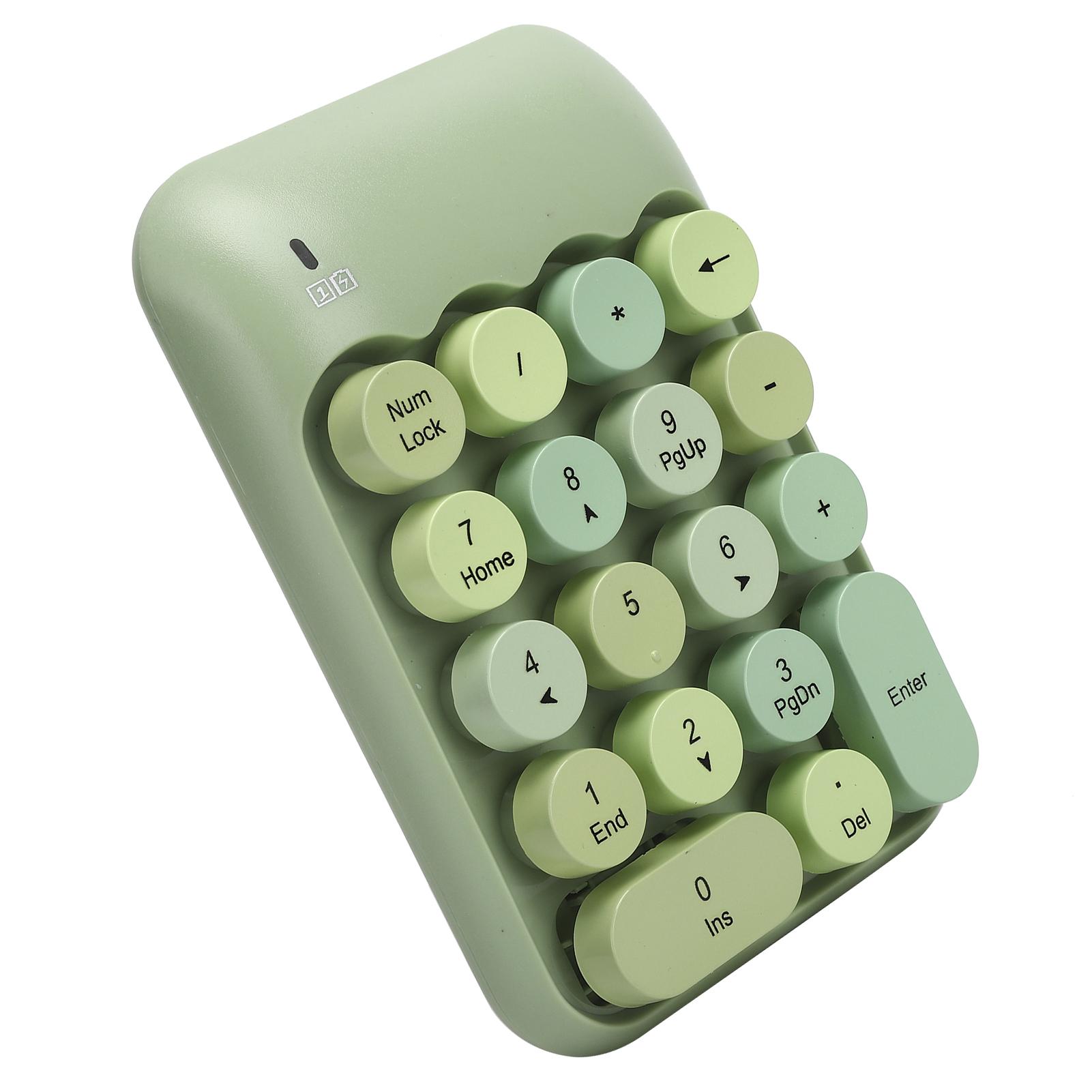 2.4G 18 Key Wireless Mechanical Numeric Keypad Notebook Desktop Computer AccessoryGreen
2.4G 18 Key Wireless Mechanical Numeric Keypad Notebook Desktop Computer AccessoryGreen